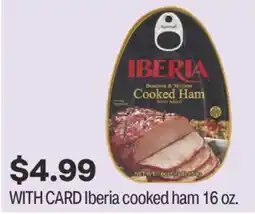 CVS Iberia cooked ham 16 oz offer