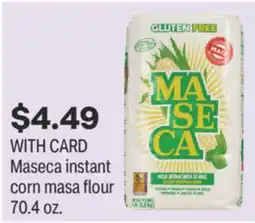 CVS Maseca instant corn masa flour 70.4 oz offer