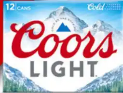 Target Coors & more 12-pk. Beer offer