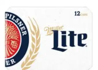 Target Miller & more 12-pk. beer offer