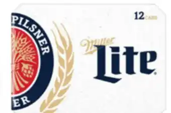 Target Miller 12-pk. beer offer