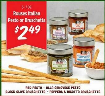 Rouses Rouses Italian Pesto Or Bruschetta offer