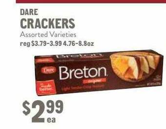 New Seasons Market Dare Crackers offer
