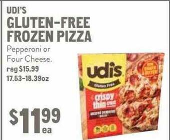 New Seasons Market Udi's Gluten-free Frozen Pizza offer