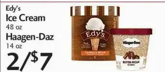 Sunset Foods Edy's Ice Cream Haagen-daz offer