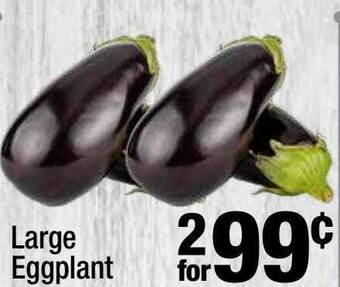 Super King Markets Large Eggplant offer