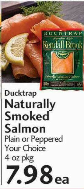 Sunset Foods Ducktrap Naturally Smoked Salmon offer