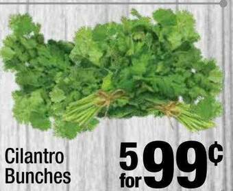 Super King Markets Cilantro Bunches offer
