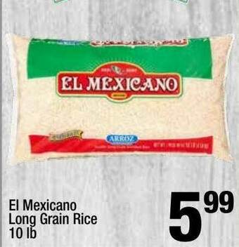 Super King Markets El Mexicano Long Grain Rice offer