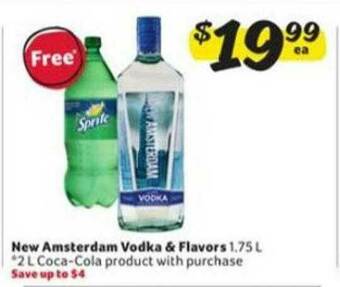 Winn Dixie New Amsterdam Vodka & Flavors offer