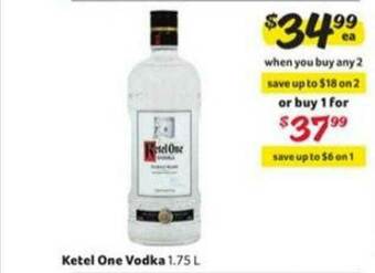 Winn Dixie Ketel One Vodka offer