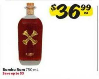 Winn Dixie Bumbu Rum offer