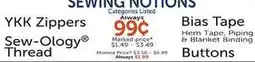 Hobby Lobby SEWING NOTIONS offer