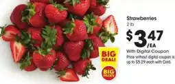 Kroger Strawberries offer