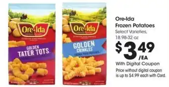 Kroger Ore-ida frozen potatoes offer