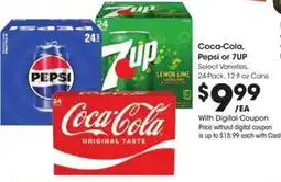 Kroger Coca-Cola, Pepsi or 7UP offer