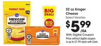 Kroger Kroger cheese offer