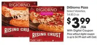Kroger Digiorno pizza offer