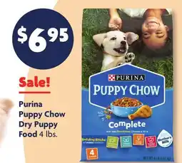 Family Dollar Purina Puppy Chow Dry Puppy Food offer