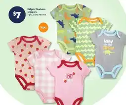 Family Dollar Kidgets Newborn Creepers offer