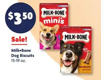 Family Dollar Milk•Bone Dog Biscuits offer