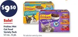 Family Dollar Purina Friskies Wet Cat Food Variety Pack offer