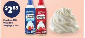 Family Dollar Chestnut Hill Whipped Toppings offer