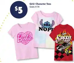 Family Dollar Girls' Character Tees offer