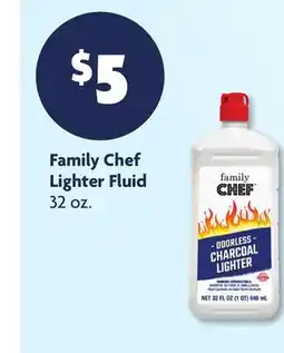 Family Dollar Family Chef Lighter Fluid offer