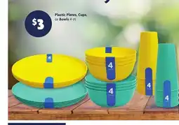 Family Dollar Plastic Plates, Cups, or Bowls offer