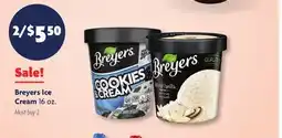 Family Dollar Breyers Ice Cream offer