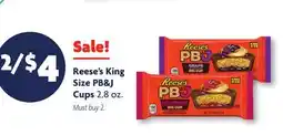 Family Dollar Reese's King Size PB&J Cups offer