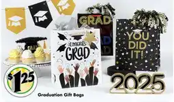 Dollar Tree Graduation Gift Bags offer