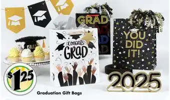 Dollar Tree Graduation Gift Bags offer