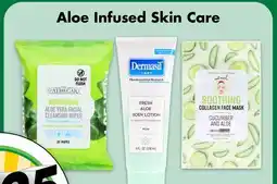 Dollar Tree Aloe Infused Skin Care offer