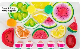 Dollar Tree Fresh & Fruity Party Supplies offer