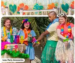 Dollar Tree Luau Party Accessories offer