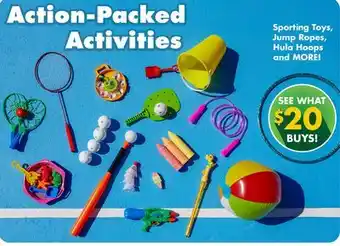 Dollar Tree Sporting Toys offer