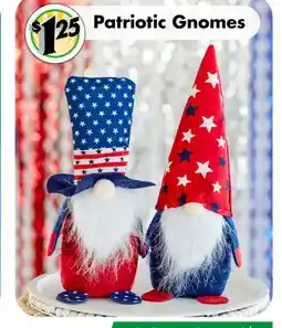 Dollar Tree Patriotic Gnomes offer