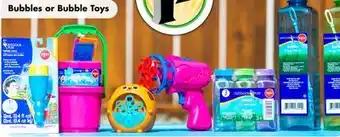 Dollar Tree Bubbles or Bubble Toys offer
