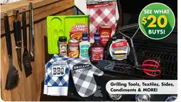 Dollar Tree Grilling Tools, Textiles, Sides, Condiments & MORE! offer
