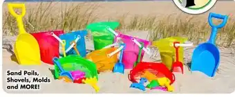 Dollar Tree Sand Pails, Shovels, Molds & MORE! offer