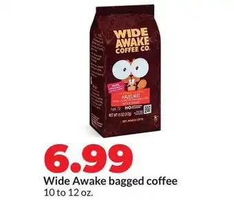 Hy-Vee Wide Awake bagged coffee offer