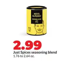 Hy-Vee Just Spices seasoning blend offer