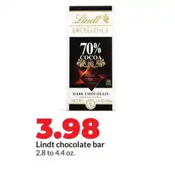 Hy-Vee Lindt chocolate bar offer