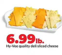 Hy-Vee Hy-Vee quality deli sliced cheese offer