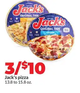 Hy-Vee Jack's pizza offer