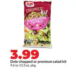 Hy-Vee Dole chopped or premium salad kit offer