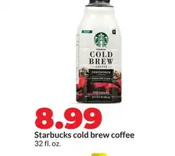 Hy-Vee Starbucks cold brew coffee offer