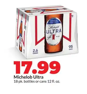 Hy-Vee Michelob Ultra offer
